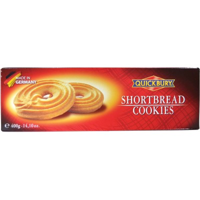 Quickbury Shortbread Cookies Large Box