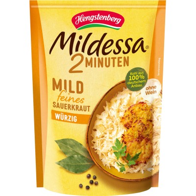 Hengstenberg Mildessa Sauerkraut Pouch