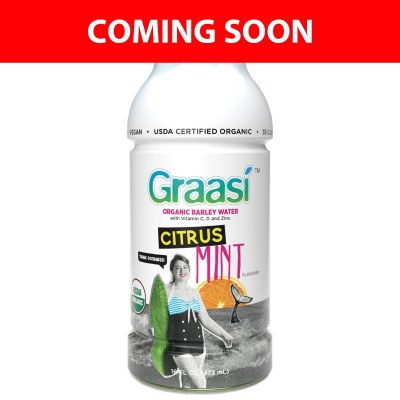 Graasi Organic Barley Water Citrus Mint