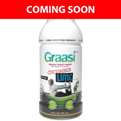 Graasi Organic Barley Water Cucumber Lime