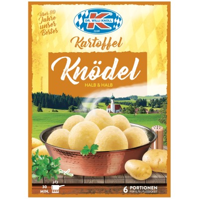 Dr Willi Knoll Potato Dumplings Halb & Halb Mix