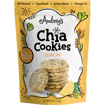 Audrey's Lemon Chia Cookies