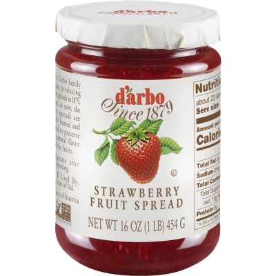 D'arbo Strawberry Fruit Spread