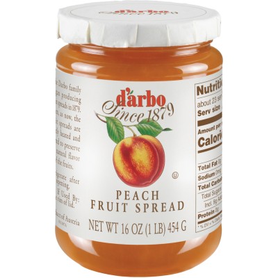 D'arbo Peach Fruit Spread 