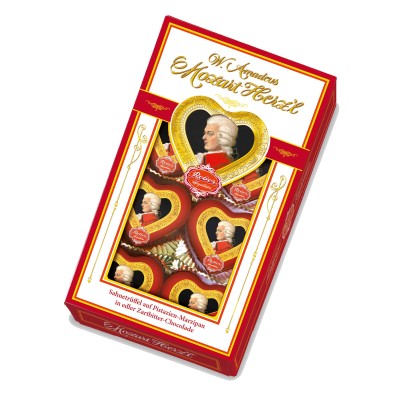 Reber Mozart Hearts 8 Piece Gift Box 