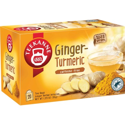 Teekanne Ginger Tumeric Tea 20 Count