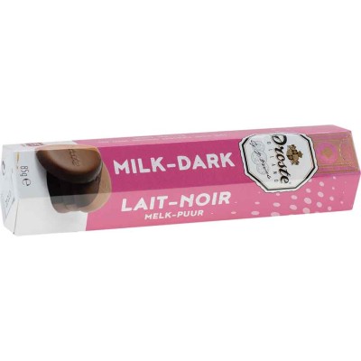 Droste Milk and Dark Chocolate Pastille