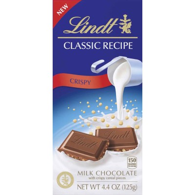 Lindt Classic Recipe Crispy Bar