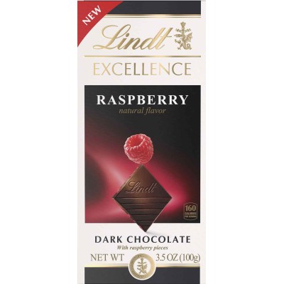 Lindt Excellence Raspberry Chocolate Bar