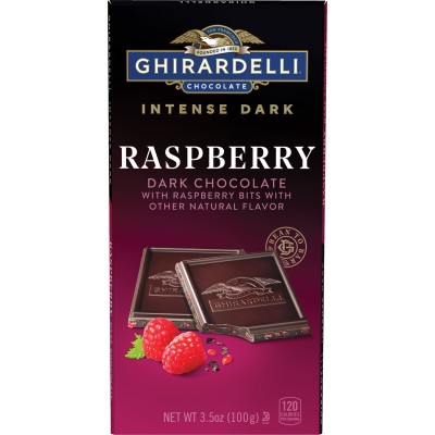 Ghirardelli Intense Dark Chocolate Raspberry Bar