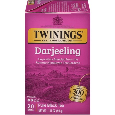 Twinings of London Darjeeling Tea 20 Count 