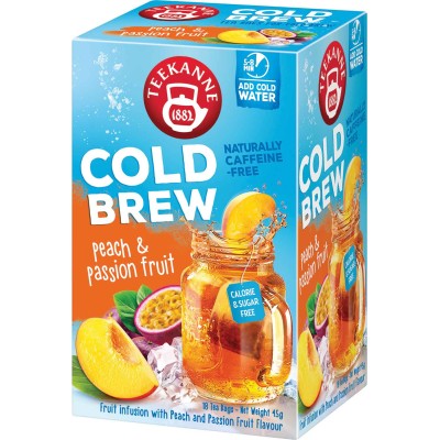 Teekanne Cold Brew Peach & Passion Fruit Tea