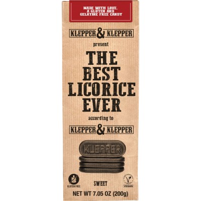 Klepper + Klepper The Best Licorice Ever Sweet