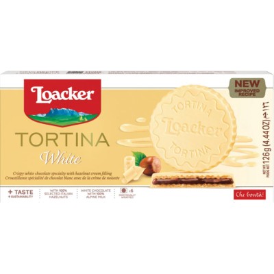 Loacker Tortina White Chocolate