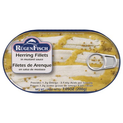 RugenFisch Herring in Mustard Sauce Tin