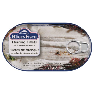RugenFisch Herring in Horseradish Sauce Tin