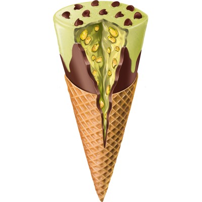 Messori Cono Snack Pistachio