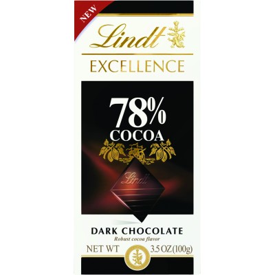 Lindt Excellence 78% Cocoa Chocolate Bar