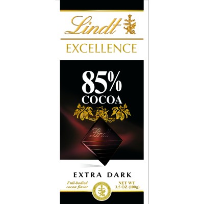 Lindt Excellence 85% Cocoa Chocolate Bar