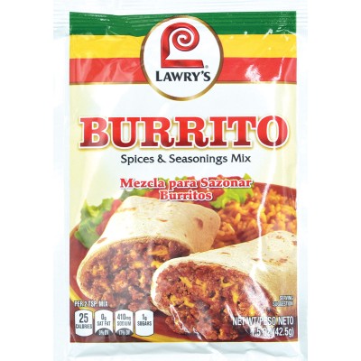 Lawrys Burrito Spices and Seasoning