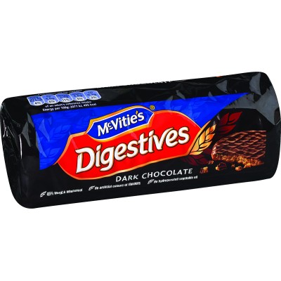 McVities Digestive Cookies with Dark Chocolate Roll