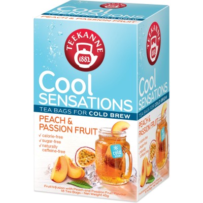 Teekanne Cool Sensations Strawberry Orange 18 Count