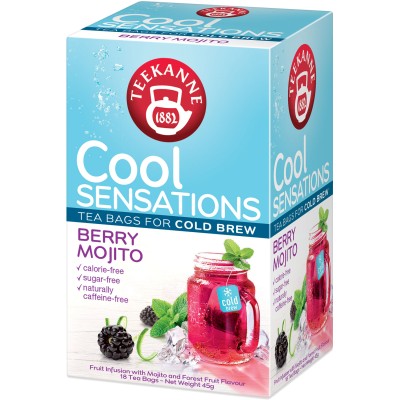 Teekanne Cool Sensation Berry Mojito Tea 18 Count
