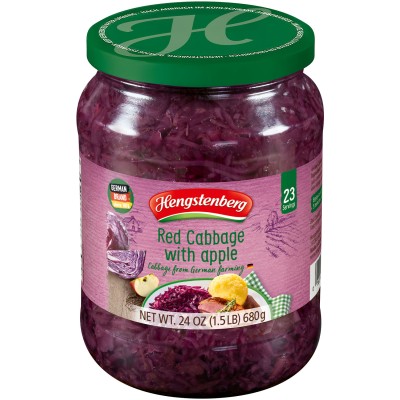 Hengstenberg Red Cabbage with Apples in Jar