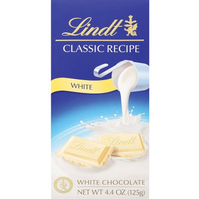 Lindt Classic Recipe White Chocolate Bar