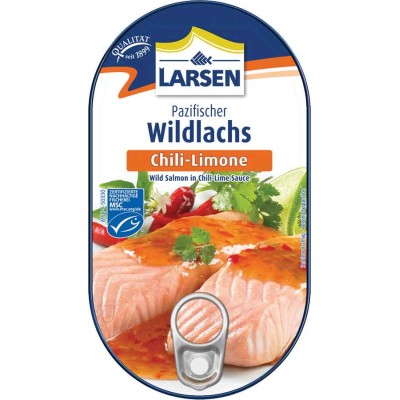 Larsen Wild Salmon in Chili Lime Sauce