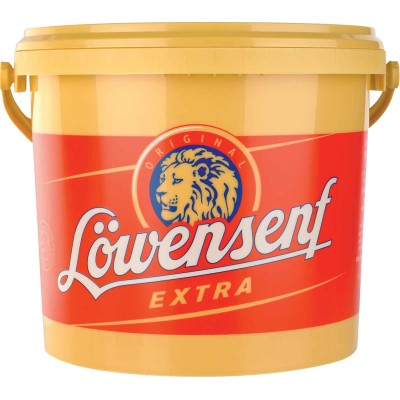 Lowensenf Extra Hot Mustard Pail