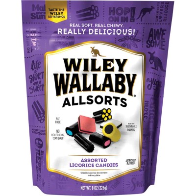 Wiley Wallaby Allsorts Licorice Bag