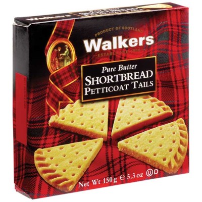 Walkers Petticoat Tails Shortbread Cookie Box
