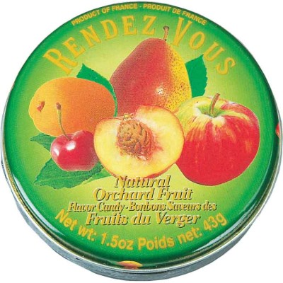Rendez Vous Orchard Fruit Candy Tin
