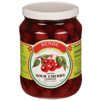 Bende Sour Cherries in Compote Syrup 
