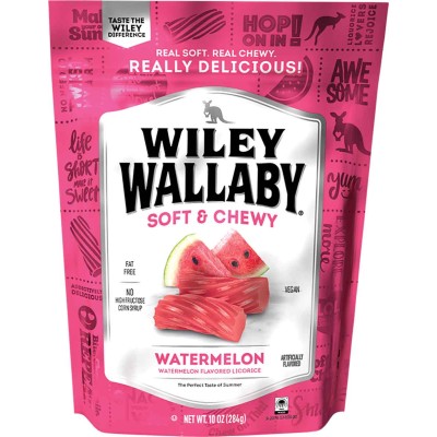 Wiley Wallaby Watermelon Licorice Bag