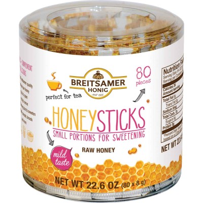 Breitsamer Acacia Honey Sticks Tub