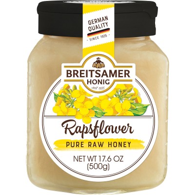 Breitsamer Creamy Rapsflower Honey Jar