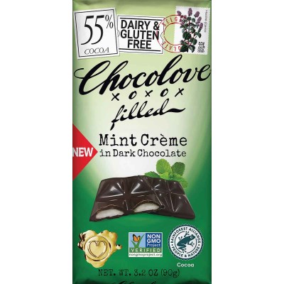 Chocolove Mint Creme in Dark Chocolate
