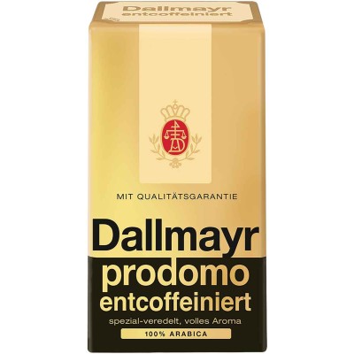 Dallmayr 17.6 oz Prodomo Decaffeinated Ground Coffee