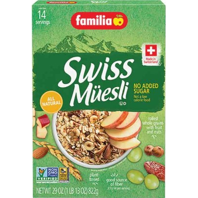 Familia Original Swiss Muesli No Sugar Added