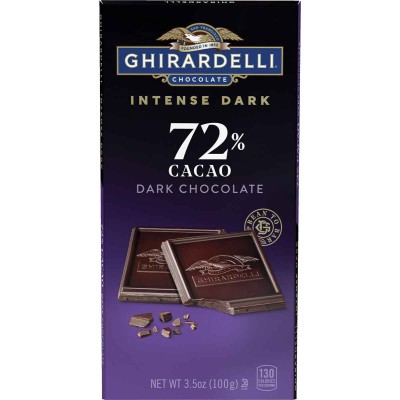 Ghirardelli Intense Dark Chocolate 72% Cacao Bar