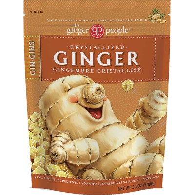 The Ginger People Crystalized Ginger Candy Bag