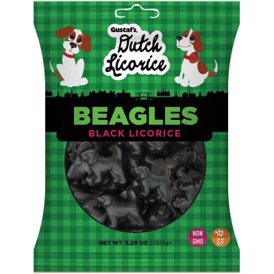 Dutch Licorice Licorice Beagles Bag