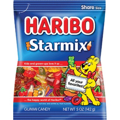 Haribo Starmix Gummies in Bag