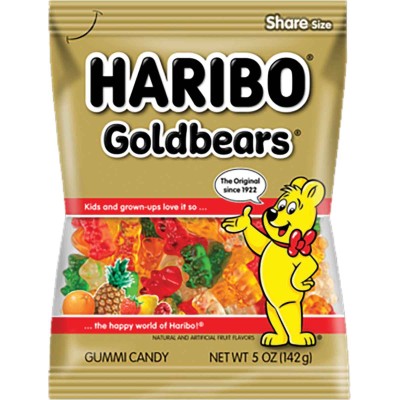 Haribo Gold Bears Gummies in Bag