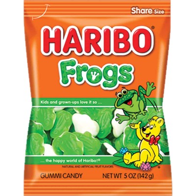 Haribo Frogs Gummies in Bag