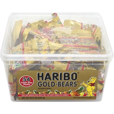 Haribo Gold Bear Snack Pack Tub 