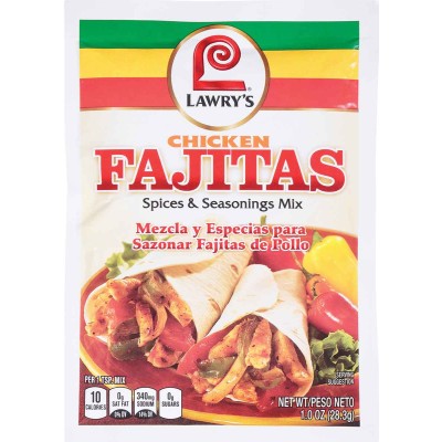 Lawyrs Chicken Fajitas Spice and Seasoning