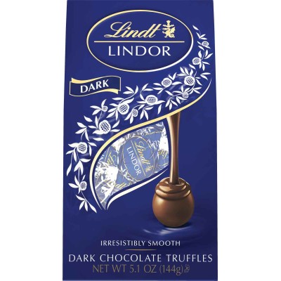 Lindt Dark Chocolate Lindor Truffles Bag